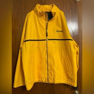 Vermeer Yellow Windbreaker with Logo